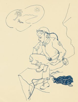 Michel Le Bret la lampe Aquilon de chez Desautel dans le Bulletin du Comité National de Spéléologie, n°2-1957