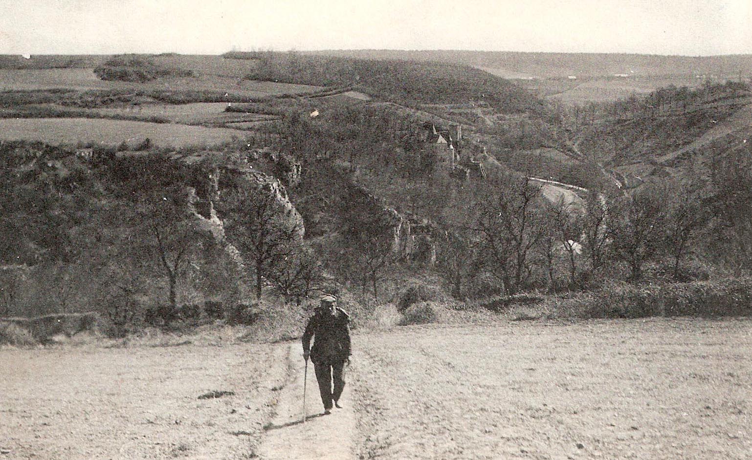 Le chemin en 1906.