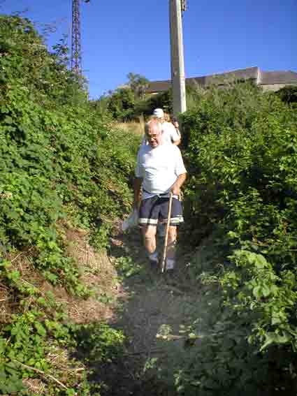 Descente c�t� Robersart