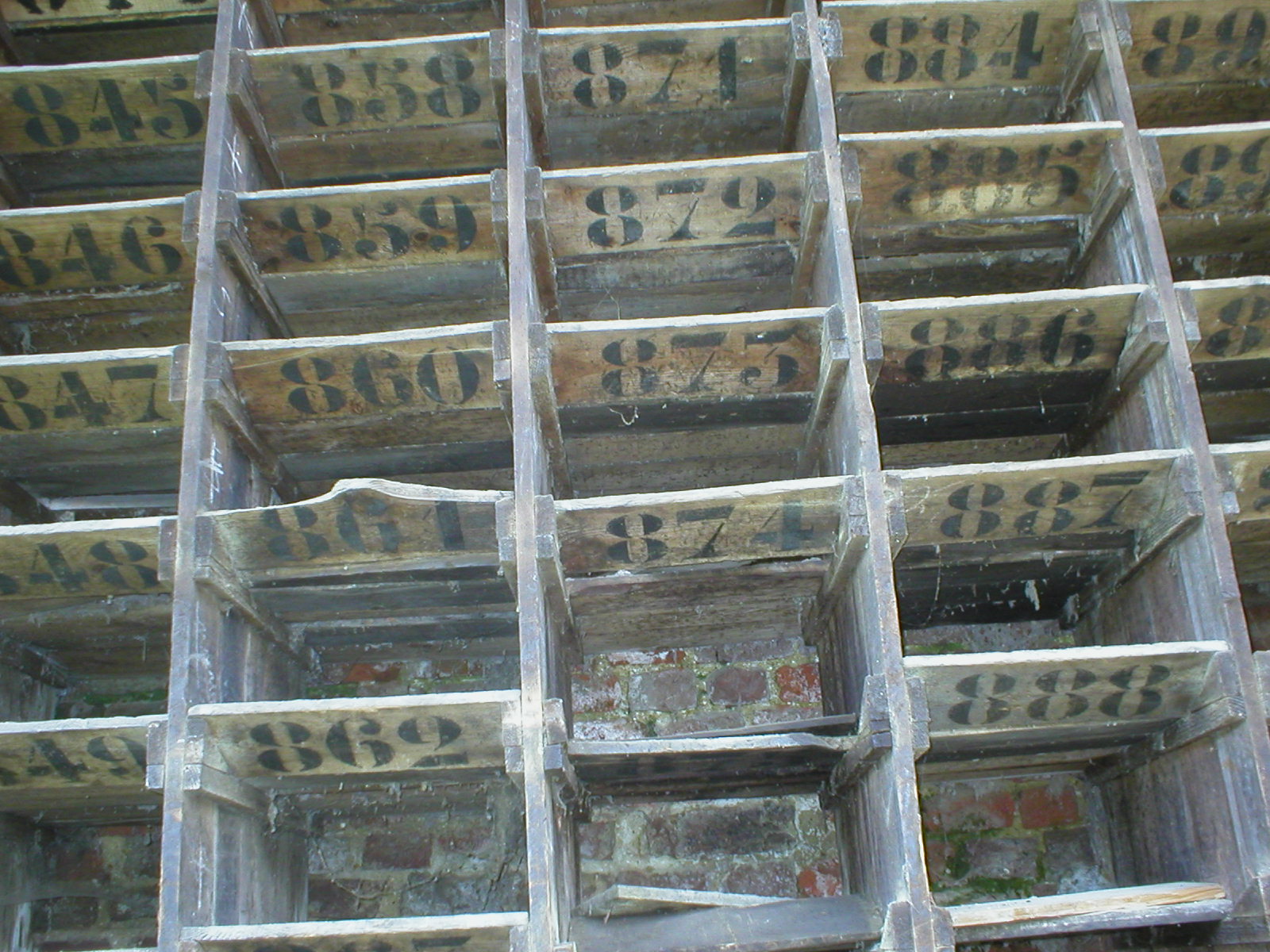 casiers de rangements