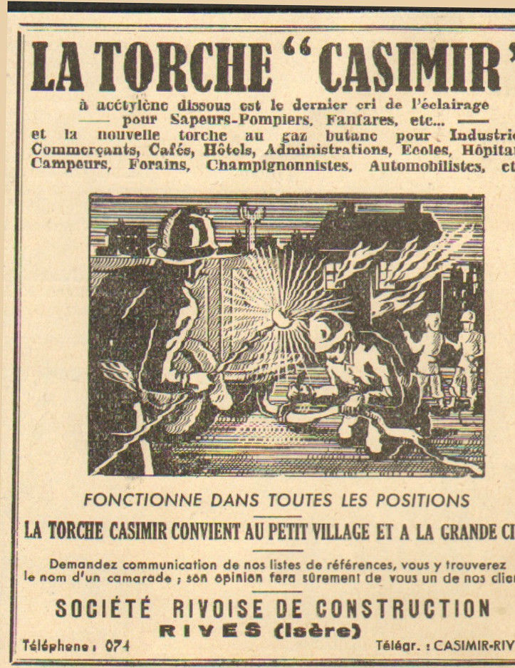 publicit torche Casimir