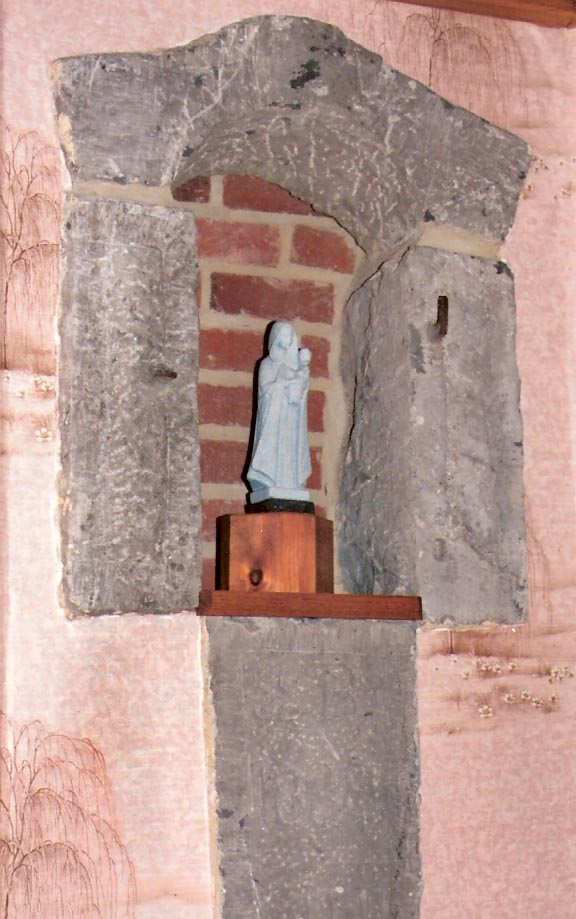 potale Sainte Barbe du four  chaux de la carrire grotte du Sprimont  Floreffe :